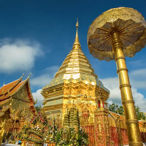 Wat Phra That Doi Wao — стеклянный мост